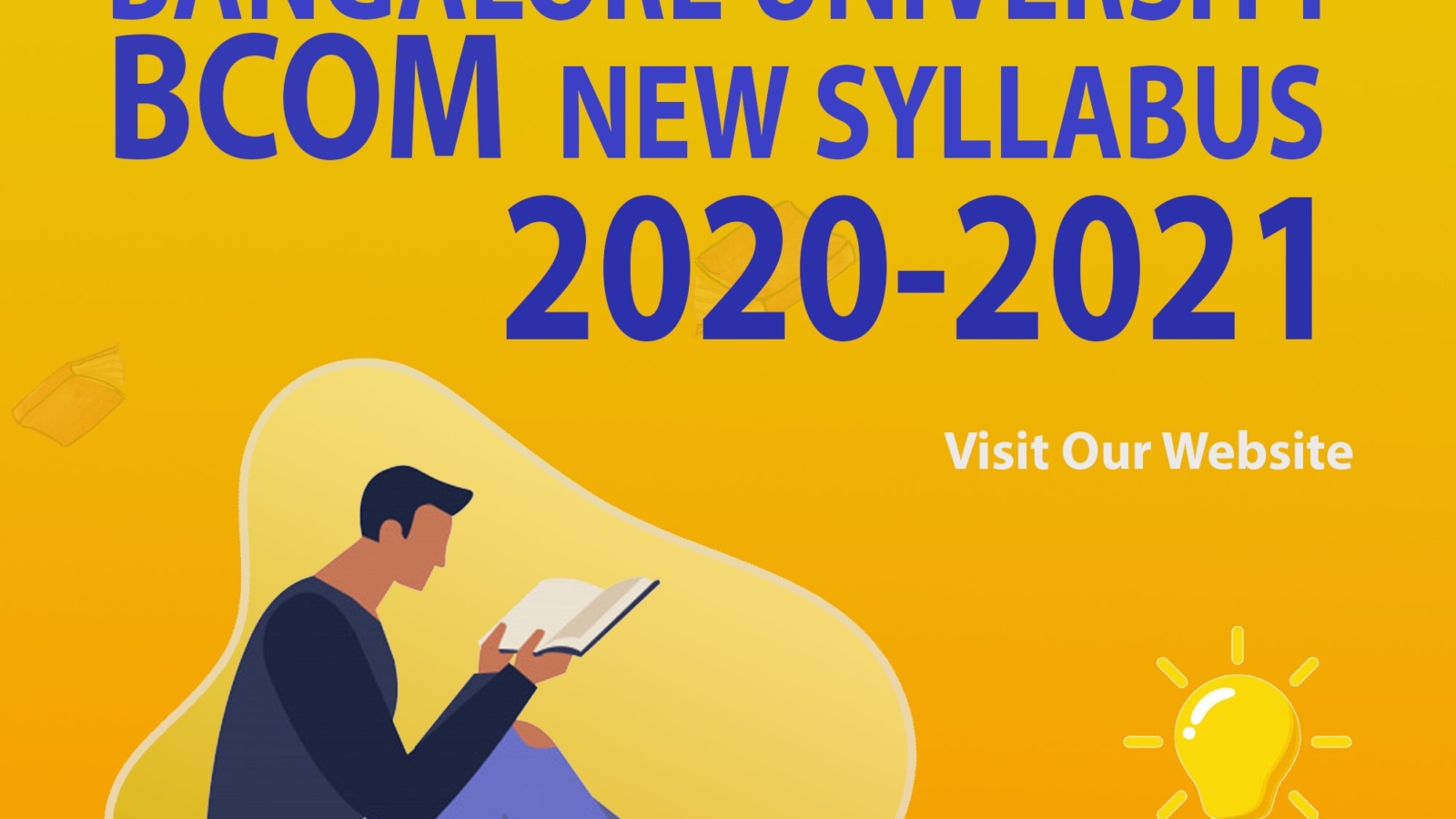 Bangalore University Bcom new Syllabus 2020-2021